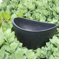 Pot de jardin d'intérieur et d'extérieur de haute qualité, imitant la céramique, en plastique, pour fleurs, qualité supérieure, pots et jardinières pour fleurs d'extérieur