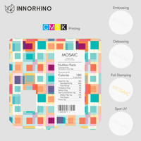 Cajón interactivo personalizado de primera calidad, caja de papel, embalaje para aperitivos de chocolate de Dubái, venta al por menor, pequeña empresa, comida, producto propio CMYK