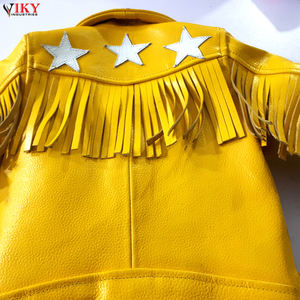 Customized Logo Genuine Leather Print Breathable Professional Hot Selling Premium Product Kids Jackets VIKY INDUSTRIES - Product Image 6