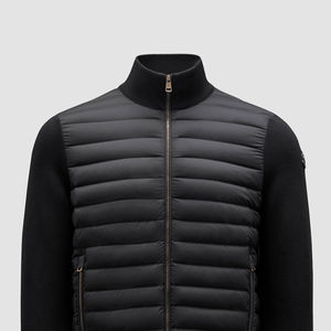 Veste d'hiver matelassée en gros, à capuche, légère, imperméable, décontractée, avec fermeture éclair sur le devant, design chaud, en vente - Product Image 2