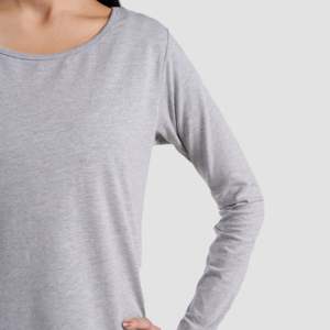 Camiseta Heather Grey Sin Costuras, Transpirable, Estilo Casual, Ropa Deportiva - Product Image 5