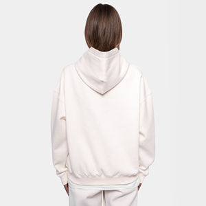 Sudadera con Capucha y Cremallera para Mujer, Diseño Cuadrado, Deportiva, Transpirable, con Decoración de Cristal, para Invierno, Personalizable OEM - Product Image 3