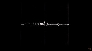 Pulsera de diamantes cultivados en laboratorio con corte de cojín de 0,49 quilates, oro blanco de 14 quilates, cadena minimalista de 7 pulgadas, VVS VS EF, joyería fina de Color - Product Image 4