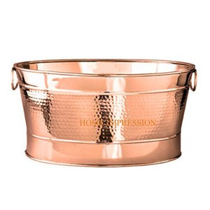 Diseñador único de lujo Metal plata Ware Bar decoración vino cubo de hielo más vendido Barware vino whisky champán bebida cubo de hielo - Product Image 6