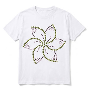 Camisetas Cómodas para Hombre con Pedrería, Diseño Moderno y Brillante, Tela Transpirable, Ideal para Actividades Casuales y de Gimnasio - Product Image 1