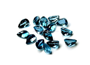 เยี่ยมมากพลอยบุษราคัมสีฟ้าสไตล์ลอนดอนเพื่อทำเครื่องประดับอัญมณีสีฟ้าแบบหลวม - Product Image 5