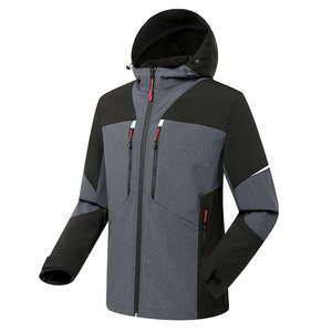 Wholesale Custom <b>Men</b> 100% Polyester <b>Pullover</b> Plain Anorak Windbreaker Hoodie Jacket - Product Image 4