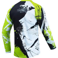 Maillot de motocross respirant été/hiver, imprimé sur mesure, style course moderne pour la route, l'entraînement quotidien sur piste, les pilotes professionnels
