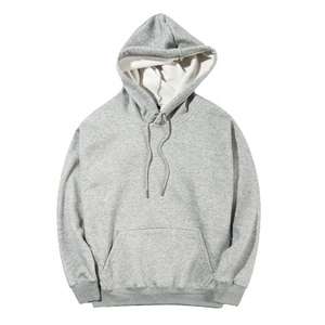 Sudadera con capucha personalizada para hombres y mujeres logotipo privado bordado canguro bolsillo 3D Pull satén impresión en relieve - Product Image 6