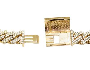 Alta calidad VVS Moissanite diamante estilo Hip Hop collar de eslabones cubanos cadena de eslabones cubanos helados para hombres - Product Image 4