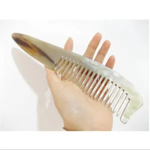 Wholesale Price Horn Combs Handmade Charm Horn Combs Women Hair Care Natural Horn Comb By Gani Craft Impex