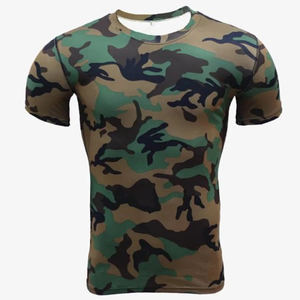 Vente en gros OEM Impression personnalisée Sublimation unie 100% polyester T-shirts Gym Run Vêtements de course personnalisés pour hommes Jogging Wear - Product Image 5