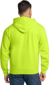 Sudadera de Seguridad Reflectante de Alta Calidad con Diseño de Cremallera, 300 Gramos, Equipo de Protección Personal para Clima Frío y Alta Visibilidad - Product Image 3