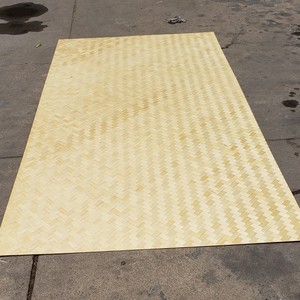 แผงทอสำหรับผนังและเพดานทำจากไม้ไผ่ธรรมชาติ100% แผ่นทอมือตกแต่งผนังเพดาน - Product Image 2