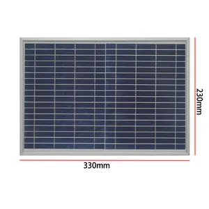 Harga grosir 9v 6v 6w 10w panel surya kecil epoksi mini 12 v panel surya