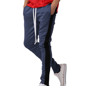 Factory Direct Supply <b>Elastic</b> Waist New Style Cotton Solid Color <b>Trousers</b> New Arrival Customized Logo <b>Men</b> <b>Trouser</b> - Product Image 1