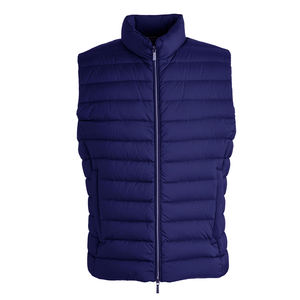 Équestre hommes vers le bas bouffant gilet hiver chaud col montant imperméable matelassé gilet veste légère randonnée sans manches Gilet - Product Image 4