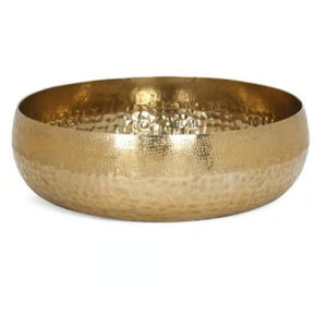 Cuenco de Chocolate con acabado martillado, vajilla para el hogar, cuenco para servir de Chocolate, cuenco de Metal moderno con soporte dulce para catering de boda - Product Image 2