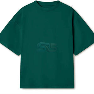 Nueva llegada 100% algodón suelta ajuste impreso camiseta para hombres OEM a granel al por mayor logotipo personalizado gimnasio camisas ropa elegante - Product Image 4