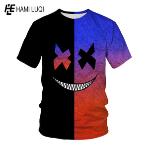 T-shirts graphiques pour femmes Slim Crew Fitness Fit 100% coton séchage rapide respirant col arrondi vêtements de sport pour dames - Product Image 3