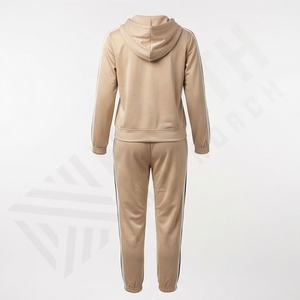 Ensemble de vêtements de sport deux pièces personnalisé pour femmes, tenue d'entraînement sportive à fermeture éclair, respirante, tenue de course de fitness de qualité supérieure, tenue de sport active - Product Image 2