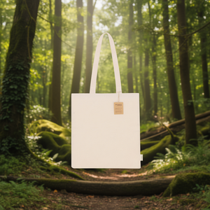 Borsa Tote in Cotone Riciclato Barzon, Gadget Sostenibile, Articolo Promozionale Ecologico - Product Image 3