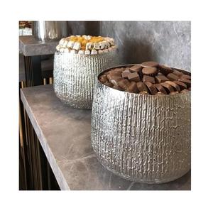 Bol à chocolat en métal avec forme ronde de la plus haute qualité servant des collations bol à dessert pour l'utilisation au restaurant - Product Image 4