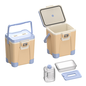 Glacière isotherme portable 10L pour pique-niques et journées à la plage, légère avec poignée de transport confortable - Product Image 6