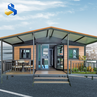 Maison conteneur extensible en acier, résistante au vent, respirante et aux tremblements de terre, pour hôpital, ferme, résidence, hôtel, atelier
