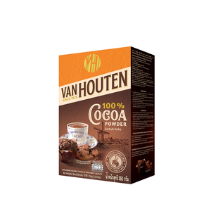 Venta al por mayor 185gr Vann Houten Cacao Precio de fábrica Pedido a granel Procesamiento crudo para Tienda Catering - Product Image 1