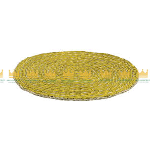 Mantel Individual Redondo de Paja Natural, Manteles Individuales Tejidos de Mesa, Venta Al por Mayor, Tazas, Platos, Buen Precio de Vietnam - Product Image 5