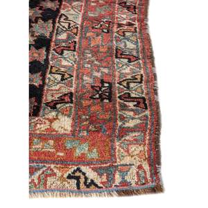 Alfombra Kiaan Azul de Lana Anudada a Mano Pae-5259 con Patrón Geométrico para Sala de Estar, Rectangular de 9x12, para Decoración del Hogar y Pasillo - Product Image 4