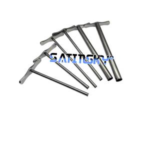 Mini poignée de raccord rapide AO, petit raccord rapide droit, instruments orthopédiques vétérinaires, qualité supérieure, manuel, certifié CE - Product Image 2