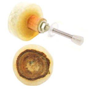 Tiradores de armario y puerta de cajón de madera de resina amarilla de diseño moderno europeo para cocina, dormitorio, baño y armario - Product Image 2