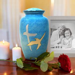 ถังอลูมิเนียมขนาดใหญ่สำหรับผู้ใหญ่หนักถึง200ปอนด์สำหรับเถ้ากระดูกชายและหญิงสำหรับผู้ใหญ่ - Product Image 1