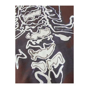 เสื้อฮู้ดสไตล์ฮิปฮอปทรงหลวม ซิปหน้า ลายกราฟิกปัก สีและขนาดสั่งทำได้ ขายส่ง รับผลิตแบรนด์ส่วนตัว ผ้าฝ้าย - Product Image 3