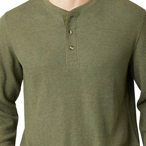 Camisetas de Manga Larga para Hombre, Cuello Redondo, Tejido de Primera Calidad, Ecológicas, Mezcla de Algodón y Poliéster, Fabricante de Bangladesh - Product Image 4