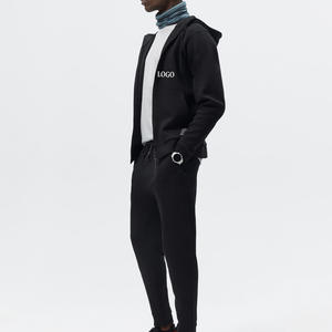 Venta al por mayor de alta calidad cremallera-Up transpirable hombres sudaderas con capucha último estilo Color sólido hombres sudaderas con capucha personalizadas hombres sudaderas cómodas - Product Image 4