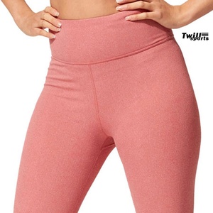 Mallas deportivas de cintura alta para gimnasio, ropa de Yoga personalizada de alta calidad con glúteos, mallas negras de entrenamiento para mujer - Product Image 2