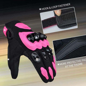 Fabricant de gants de course pour moto OEM |   Gants d'équitation en cuir avec logo personnalisé |   Fournisseur en gros de gants de moto de protection - Product Image 6