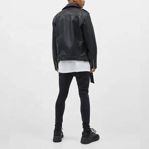 แจ็กเก็ตหนังขี่มอเตอร์ไซด์แบบบางสำหรับผู้ชายผ้าขนแกะน้ำหนักเบามีซิปพิมพ์ลายระบายอากาศได้ดีจากโรงงานผลิตตามสั่ง - Product Image 6