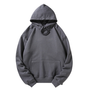 Personalizado Otoño Invierno de gran tamaño liso 380 Gsm algodón en blanco sudaderas con capucha para hombre pulóver Unisex hombres sudaderas con capucha y sudaderas DDP envío - Product Image 5