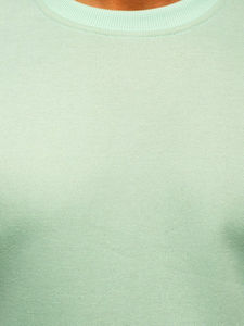 Sudaderas de franela de alta calidad con cuello redondo para hombre, suéter OEM personalizado de invierno, sudadera Regular, venta al por mayor, diseño liso en blanco - Product Image 4