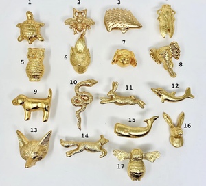 Boutons en laiton d'abeille de miel en fonte de haute qualité pour cuisine extérieure chambre à coucher-porte tiroir armoire placard poignées tire commode utilisation - Product Image 3