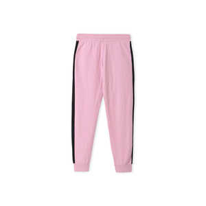 Banco Mujer Rosa Jogger Casual Pantalón Transpirable Ligero Gasa Cintura Ajustable Arrugado Technics - Product Image 1