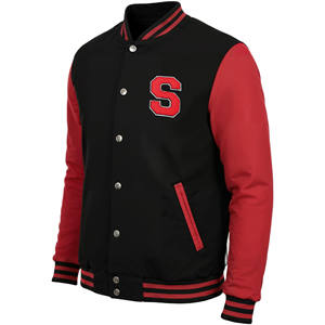 OEM 100% de lana Unisex chaqueta de béisbol de la Universidad de alta calidad de cuello personalizado Universidad Letterman Varsity chaqueta para los hombres - Product Image 1