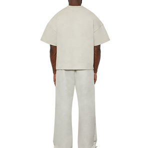 T-shirt 100% coton pour hommes imprimé sur mesure de haute qualité 300 GSM tissu tricoté lourd surdimensionné fournisseur pakistanais - Product Image 6