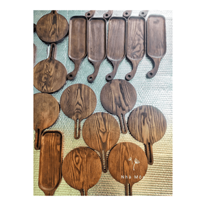 Best High Quality 2025 Wholesale Wooden Tray for Serving Restaurant Breakfast Restaurant or Decoration From Vietnam - Product Image 6