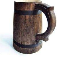 Best Shipping Wholesale Nordic <b>Reusable</b> Ceramic <b>Cup</b> Handmade Wooden Mug Unique Wooden Gift Box Minimalist Mugs for Christmas - Product Image 2