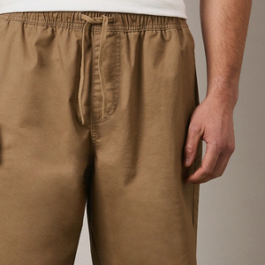 Relaxed Double Waistband <b>Shorts</b> For <b>Men</b> Versatile Cotton <b>Shorts</b> Casual Plain Style Comfortable And Adjustable Fit Factory Rate - Product Image 6